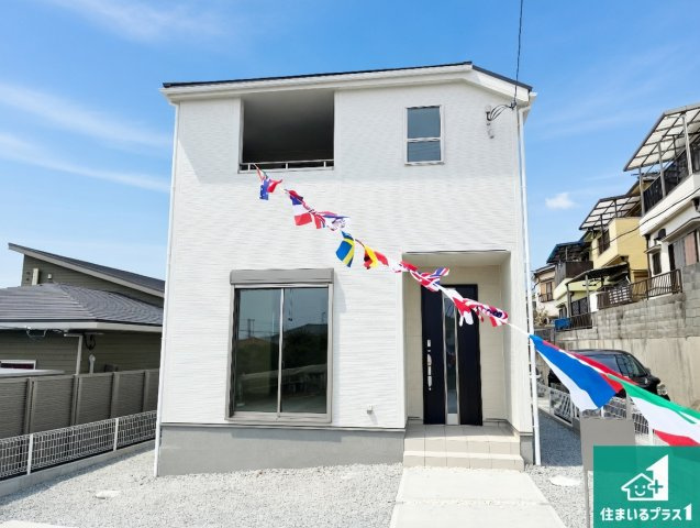 明石市魚住町金ヶ崎　新築一戸建ての外観|安心の10年保証！外観を美しく保ち、雨水で汚れを落とします！気になることがありましたら、お気軽にお問い合わせください！