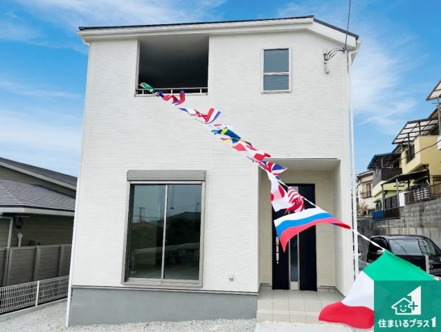 明石市魚住町金ヶ崎　新築一戸建ての外観|お客様に長く安心して住んでいだだける事にこだわった家づくり！住んでからのアフターサービスにもしっかりと取り組んでいます！