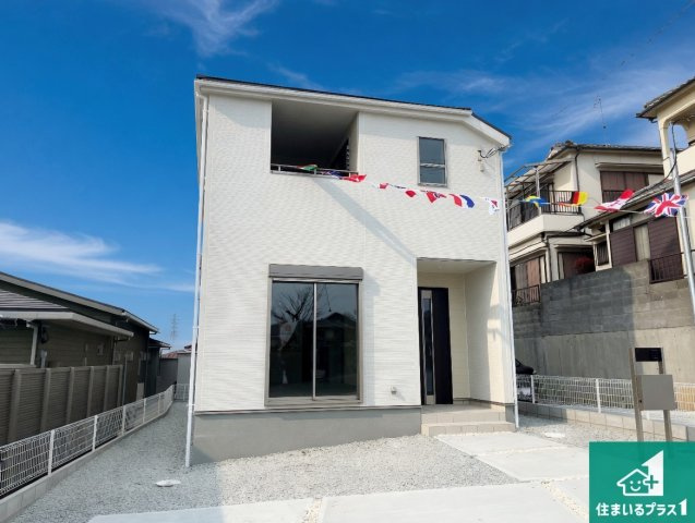 明石市魚住町金ヶ崎　新築一戸建ての外観|安心の10年保証！外観を美しく保ち、雨水で汚れを落とします！気になることがありましたら、お気軽にお問い合わせください！