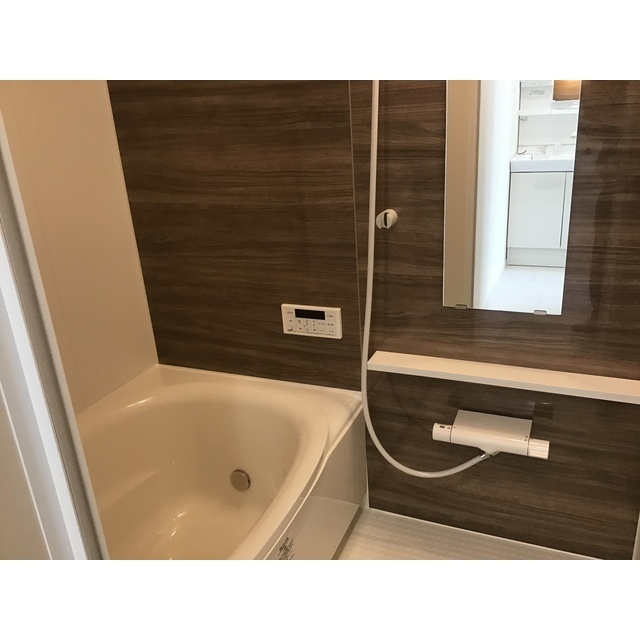 リーブルファイン春日部八丁目Ⅱの浴室|日々の疲れを癒すお風呂付です