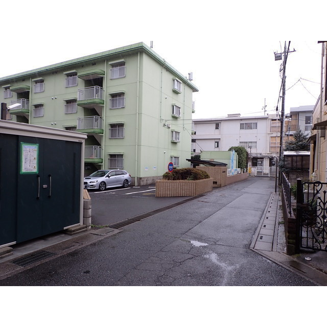 荻嶋グリーンハイツの外観|落ち着いた雰囲気の外観です