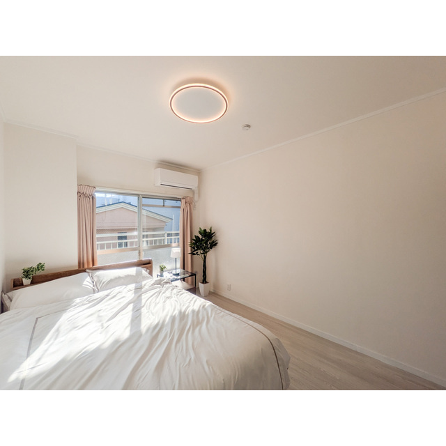 荻嶋グリーンハイツの居間・リビング|ゆったり過ごせるリビングです