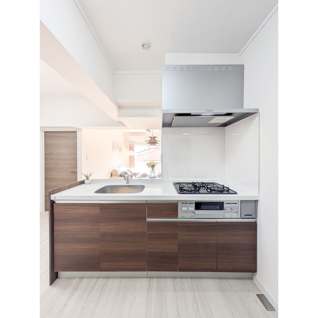 荻嶋グリーンハイツのキッチン|きれいなキッチンです