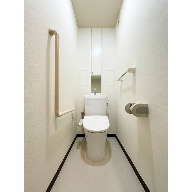 ルクレ川口イーストのトイレ|ゆったりとした空間のトイレです