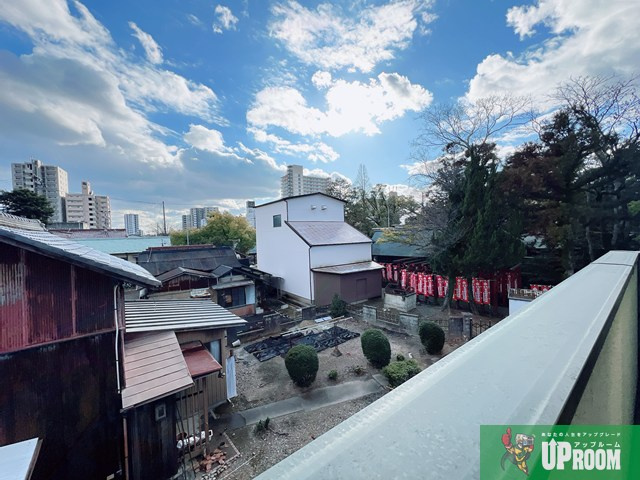岩倉市中本町貸家のバルコニー