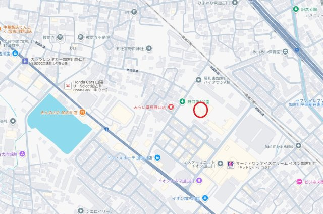 藤和東加古川ハイタウンC棟　JR「東加古川駅」徒歩15分の地図