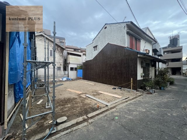 大阪市旭区今市2丁目の前面道路含む現地写真