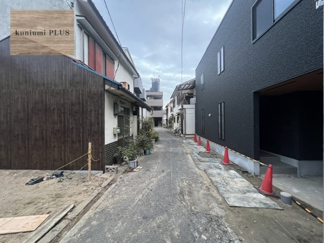 大阪市旭区今市2丁目の前面道路含む現地写真