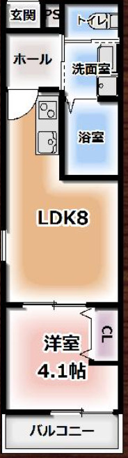 KS NORTH PLACEの間取り