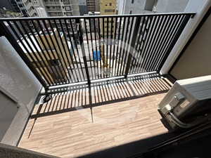Metrosa谷町六丁目Northのバルコニー|Metrosa谷町六丁目North　バルコニー