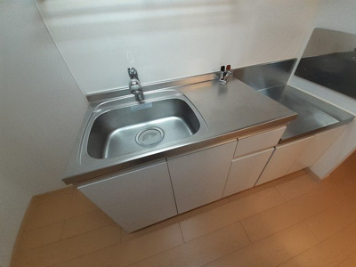 【キッチン】 | ドゥーエ　コーキ | コンパクトなキッチンで掃除もラクラク