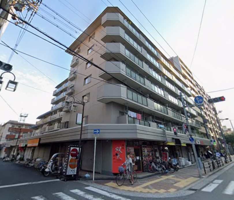 ハイマートあびこの外観