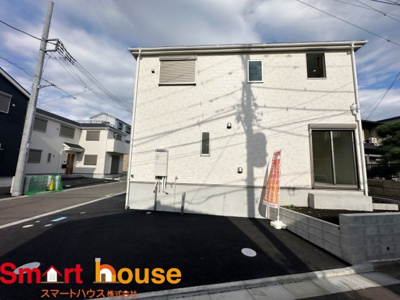 【外観】 | 相模原市中央区共和　新築戸建 | オシャレな外観は、人の目を引くだけではなく自慢したくなりますね！植木を置いたりアレンジは、自由です。自分の好みに仕上げましょう♪