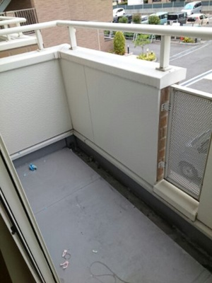 【バルコニー】 | ベル・エトワールＢ | バルコニー付きです