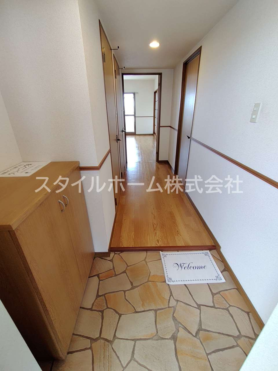 サンヴィレッテの玄関