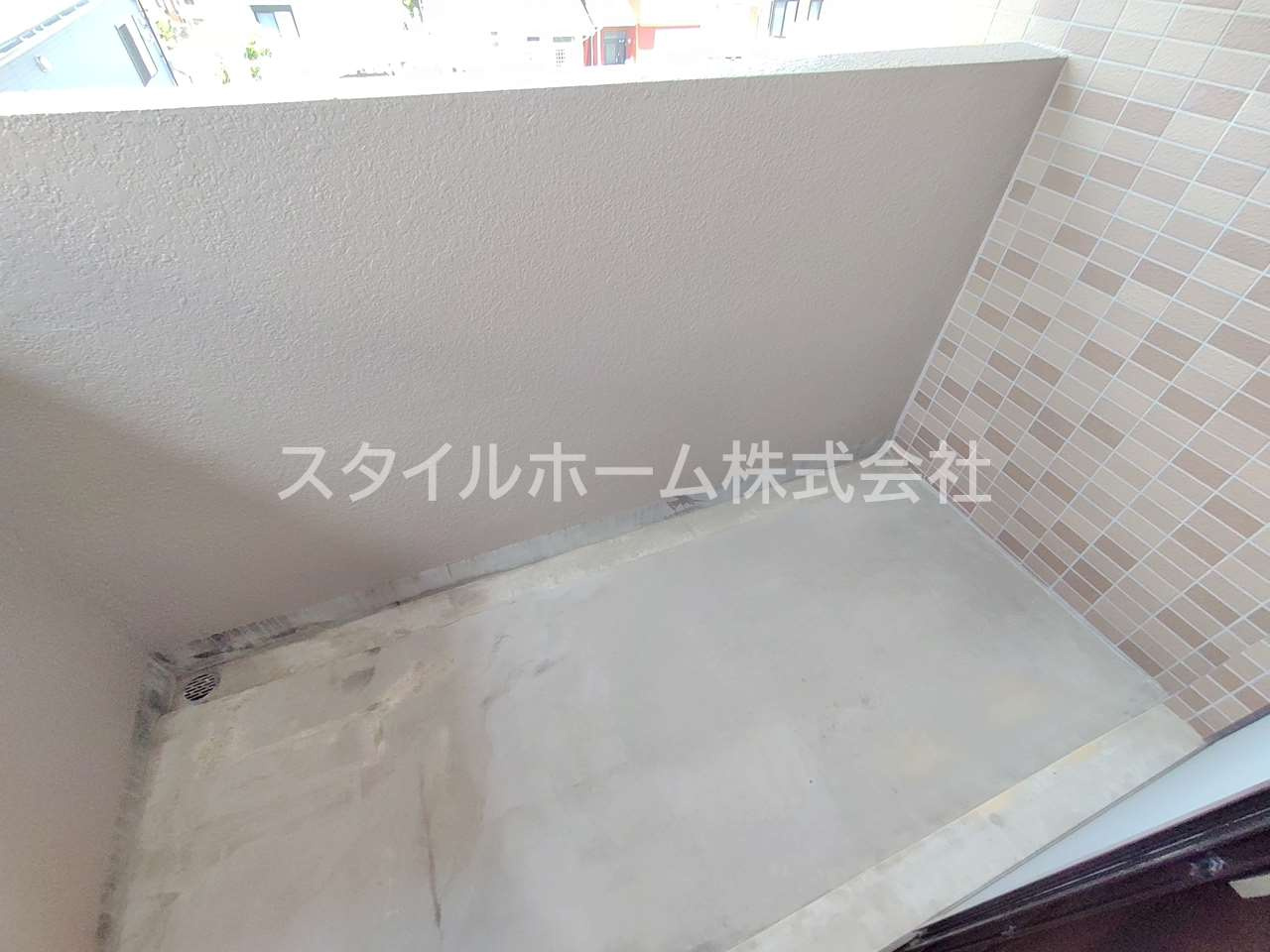 サンヴィレッテのバルコニー