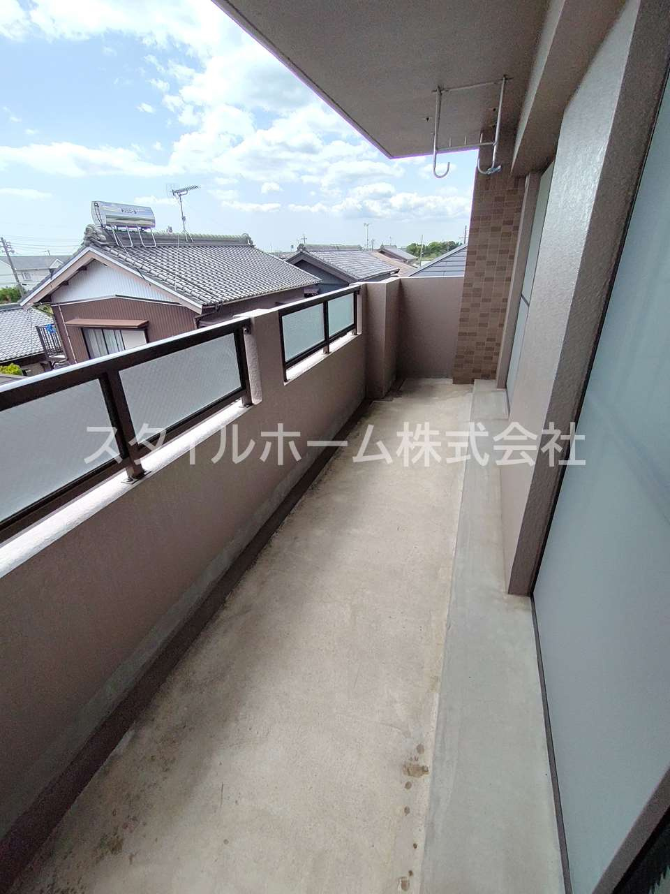 サンヴィレッテのバルコニー