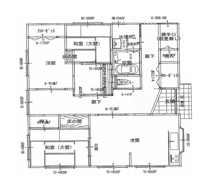 御坊市岩内・中古戸建・54738の間取り