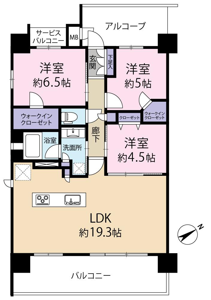 ユニハイム枚方牧野の間取り|間取り図はいかがですか？ご希望を叶える間取りですか？リビングの広さは？水回りの位置は？カウンターキッチン？など色々な情報が集約されています。弊社ではリフォームなどのご相談も承っております。