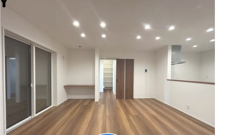 八代市古閑中町築後未入居の居間・リビング