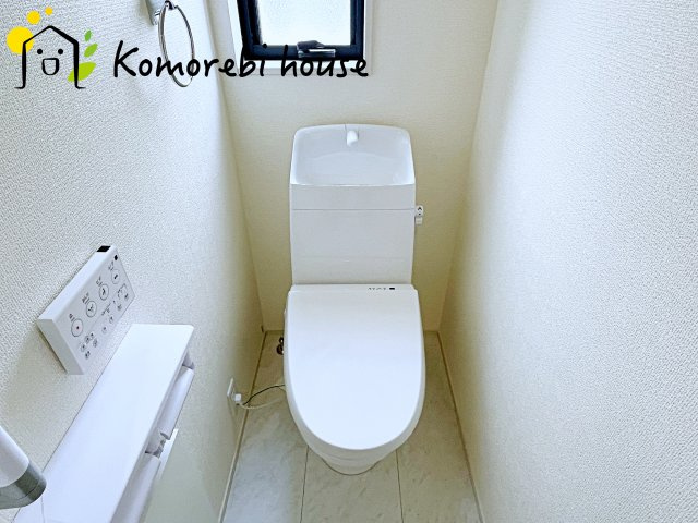 蓮田市根金　新築一戸建て　リーブルガーデン　01のトイレ|トイレです