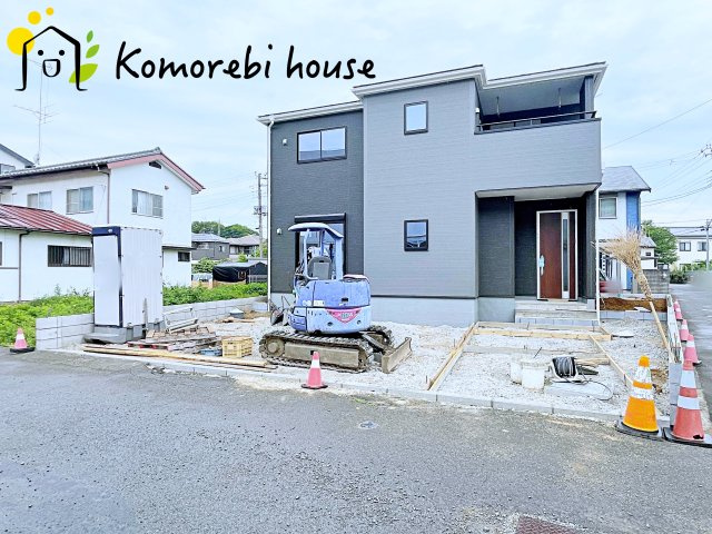 蓮田市根金　新築一戸建て　リーブルガーデン　01の駐車場|カースペースがあります