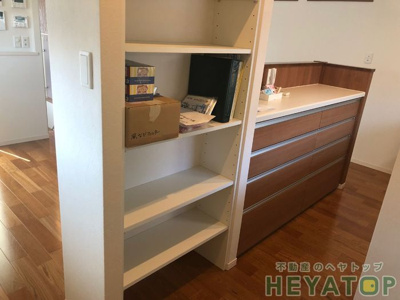 【収納】 | 植田山3丁目戸建貸家 | キッチン収納