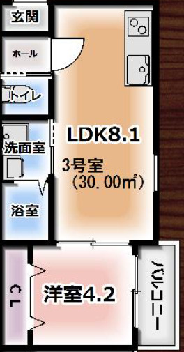 【間取り】 | KS NORTH PLACE