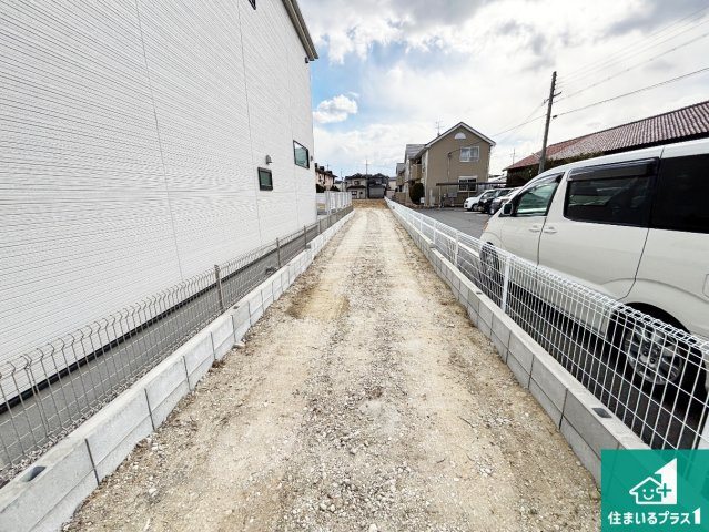 天理市田町　第8期　新築一戸建ての外観|周辺は落ち着いた街並みの住宅地！子育てがしやすい住環境です！まだ未完成ですが、現地でしかわからない事もございます。是非一度ご覧ください。