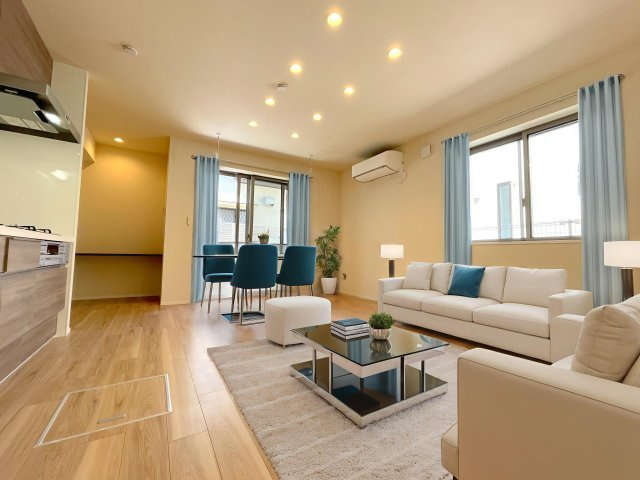 グランテラス楪（ユズリハ）の居間・リビング|※家具家電はイメージです