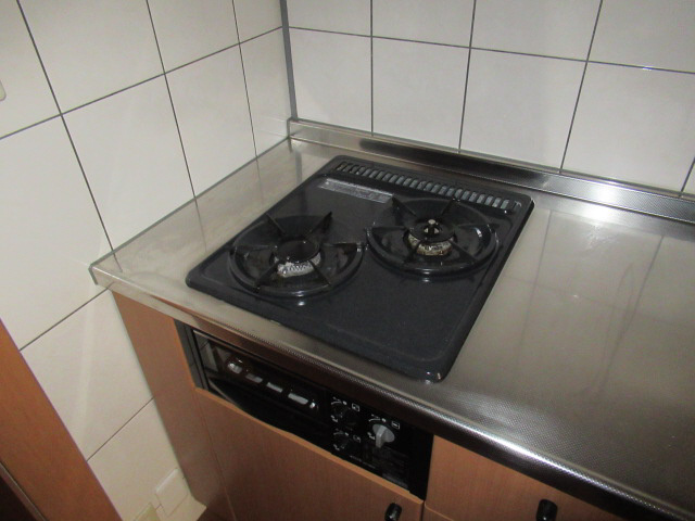 加古川市別府町新野辺のアパートのキッチン