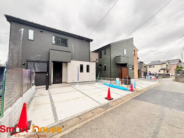 相模原市中央区淵野辺本町　新築3棟の前面道路含む現地写真