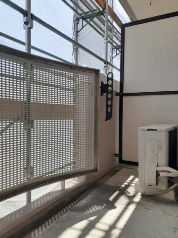 ヴィラハピネスのバルコニー