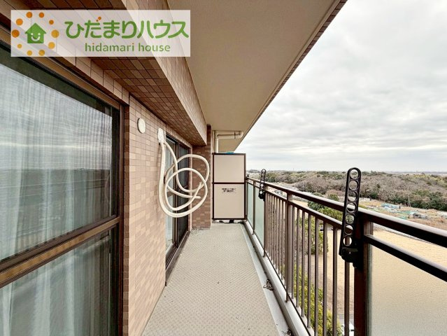 【バルコニー】 | ハーモニータウン新取手弐番館 | 広々としたバルコニー。お洗濯物もぜーんぶ干せちゃいます！！