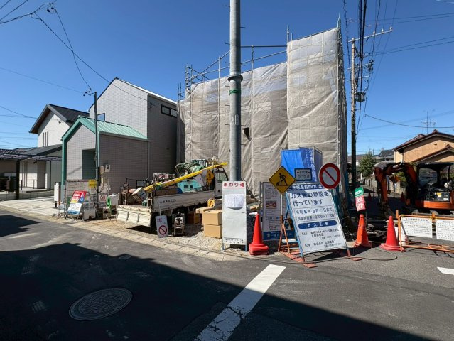 リーブルガーデン　江南市大間町新町　全1区画分譲の外観|「現地（2026年2月3日）撮影」　
■全体写真　
■ヤマダ不動産　株式会社リライフ　