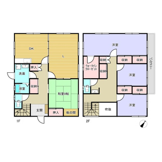 【間取り】 | 丹波篠山市池上　中古戸建