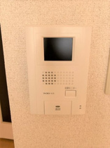 モニター付きインターフォンで急な来訪にも安心です！