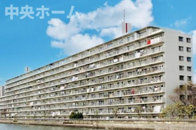 【外観】 | リバーサイドタウン木場南スカイハイツ | 新耐震基準マンション。ペットの飼育可能マンション。総戸数：346戸のビッグコミュニティ。