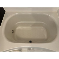 コンパクトで使いやすいお風呂です