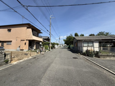 【前面道路含む現地写真】 | 【プレイワーク鳥飼本町3丁目】鳥飼北小・新築建売・4LDK | 前面道路含む現地写真です