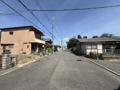 【前面道路含む現地写真】 | 【プレイワーク鳥飼本町3丁目】鳥飼北小・新築建売・4LDK | 前面道路含む現地写真です