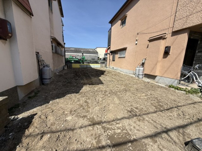 【前面道路含む現地写真】 | 【プレイワーク鳥飼本町3丁目】鳥飼北小・新築建売・4LDK | 前面道路含む現地写真です