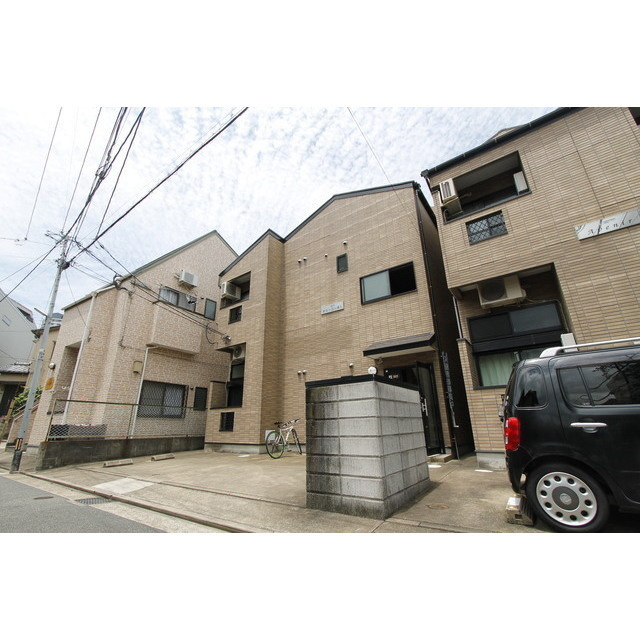 福岡市中央区今川２丁目のアパートの外観