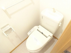 トイレもきれいです