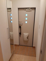 シンプルで使いやすい玄関です