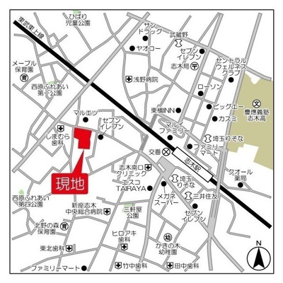 【地図】 | ＵＵＲコート志木