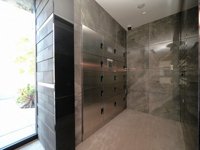 【その他共用部分】 | グランカリテ北梅田 | 宅配ボックスです