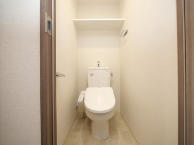 【トイレ】 | グランカリテ北梅田 | 落ち着いた空間のトイレです