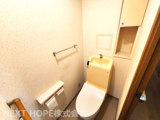 【トイレ】 | 昆陽池西アーバンコンフォート | トイレです♪壁面収納もございます！！