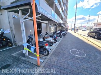 【駐輪場】 | 昆陽池西アーバンコンフォート | バイク置き場です♪